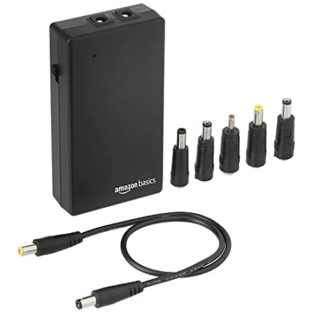 Amazon Basics 12V 2A UPS for Router, Intercom, CCTV, Set-top Box with Upto 4 Hours Power Backup Amazon Basics 12V 2A UPS for Router, Intercom, CCTV, Set-top Box with Upto 4 Hours Power Backup