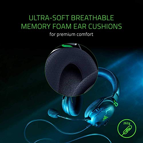 Razer Rz04-03230100-R3M1 Blackshark V2 Wired On Ear Headphones with Mic (Black) Razer Rz04-03230100-R3M1 Blackshark V2 Wired On Ear Headphones with Mic (Black)