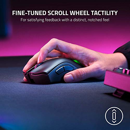 Razer DeathAdder v2 Pro Wireless Gaming Mouse Chroma RGB Lighting Classic Black Razer DeathAdder v2 Pro Wireless Gaming Mouse Chroma RGB Lighting Classic Black