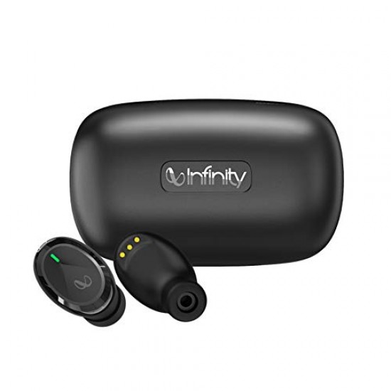 Infinity by Harman Spin 150 Truly Wireless Bluetooth in Ear Headphone with Mic (Black)