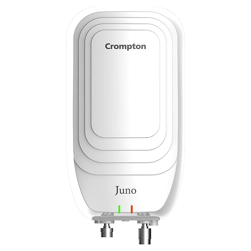 Crompton Juno 3-litres Instant Water Heater (Geyser) with Advance 4 Level Safety (White)