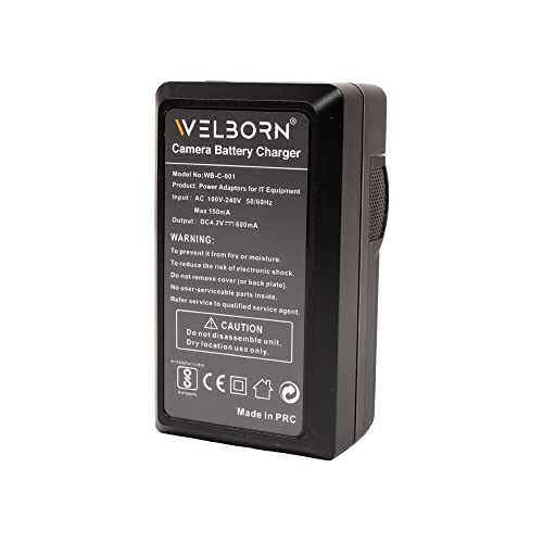 WELBORN Camera Battery Charger for Canon NB-5L Battery WELBORN Camera Battery Charger for Canon NB-5L Battery
