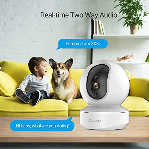 EZVIZ Security Camera Indoor Wi-Fi 2MP Motion Detection Smart Night Vision2-Way Audio Compatible with Alexa (TY1,White) EZVIZ Security Camera Indoor Wi-Fi 2MP Motion Detection Smart Night Vision2-Way Audio Compatible with Alexa (TY1,White)