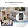 EZVIZ Security Camera Indoor Wi-Fi 2MP Motion Detection Smart Night Vision2-Way Audio Compatible with Alexa (TY1,White)