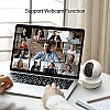 EZVIZ Security Camera Indoor Wi-Fi 2MP Motion Detection Smart Night Vision2-Way Audio Compatible with Alexa (TY1,White)