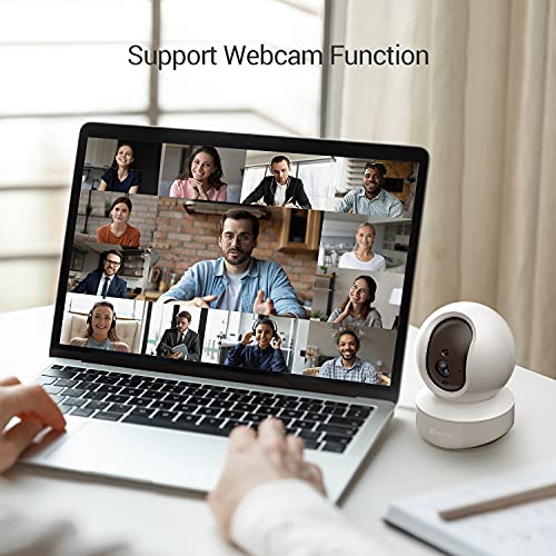 EZVIZ Security Camera Indoor Wi-Fi 2MP Motion Detection Smart Night Vision2-Way Audio Compatible with Alexa (TY1,White) EZVIZ Security Camera Indoor Wi-Fi 2MP Motion Detection Smart Night Vision2-Way Audio Compatible with Alexa (TY1,White)