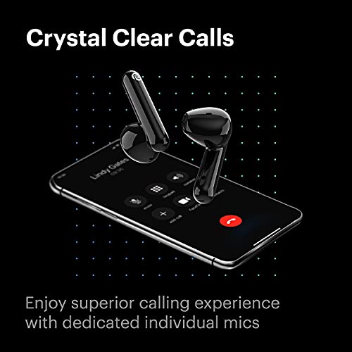 Noise Air Buds Truly Wireless Earbuds with Mic for Crystal Clear Calls, HD Sound, - Jet Black Noise Air Buds Truly Wireless Earbuds with Mic for Crystal Clear Calls, HD Sound, - Jet Black