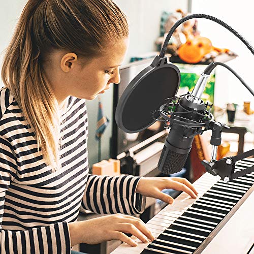 MAONO AU-PM320S Professional XLR Condenser Microphone Kit, Cardioid Vocal Studio Recording Mic for Streaming, Voice Over, Project, Home-Studio MAONO AU-PM320S Professional XLR Condenser Microphone Kit, Cardioid Vocal Studio Recording Mic for Streaming, Voice Over, Project, Home-Studio