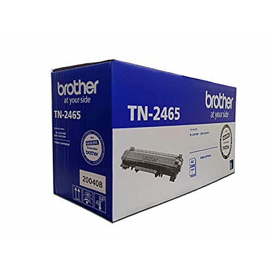 Brother TN-2465 Toner Cartridge (Black), Grey, Medium