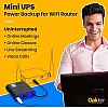 Oakter mini ups 12v wi-fi router Power Backup for Router