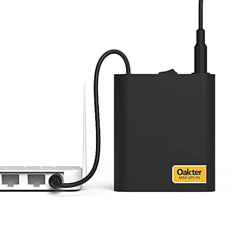 Oakter mini ups 12v wi-fi router Power Backup for Router