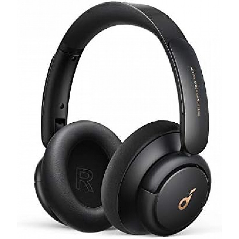 Soundcore by Anker Life Q30 Hybrid Active Noise Cancelling Headphones with Multiple Modes, Hi-Res Sound, Custom EQ via App, 40H Playtime black