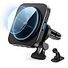 ESR for MagSafe Car Mount Charger,15W Magnetic Wireless Car Charger, Compatible with MagSafe Car Charger Black