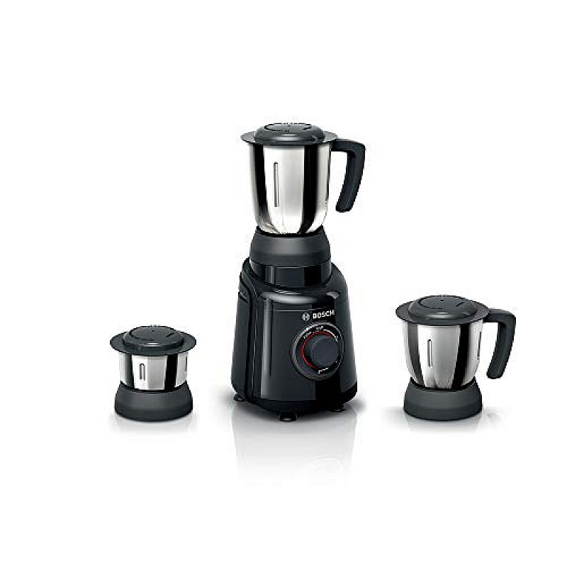 Bosch TrueMixx Black 500 Watt Joy Mixer Grinder, 3 Jars MGM2133BIN