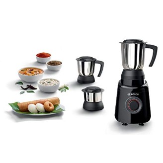 Bosch TrueMixx Black 500 Watt Joy Mixer Grinder, 3 Jars MGM2133BIN Bosch TrueMixx Black 500 Watt Joy Mixer Grinder, 3 Jars MGM2133BIN