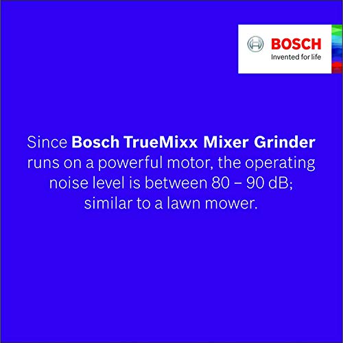 Bosch TrueMixx Black 500 Watt Joy Mixer Grinder, 3 Jars MGM2133BIN Bosch TrueMixx Black 500 Watt Joy Mixer Grinder, 3 Jars MGM2133BIN