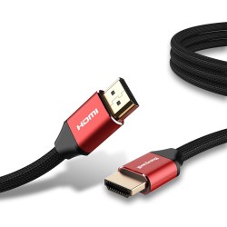 Honeywell HDMI Cable 2.1 with Ethernet, 8k@60Hz, 4k@120Hz UHD Resolution, 2 Mtr(6.6ft)