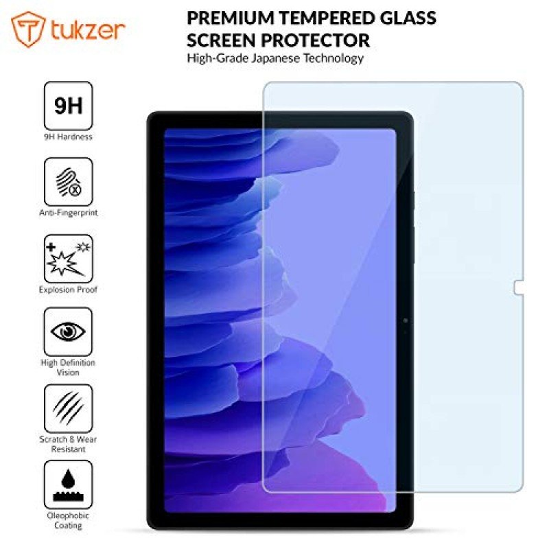 Tukzer Tempered Glass Screen Protector for Samsung Galaxy Tab Tukzer Tempered Glass Screen Protector for Samsung Galaxy Tab