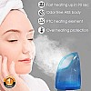 AGARO Aura Face Steamer, Vaporizer Steam Inhaler (Blue and White)