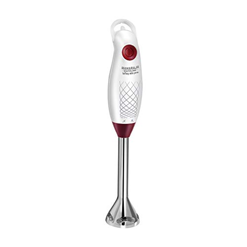 Maharaja Whiteline HB-124 Hand Blender, 175W (White, 1 Jar) Maharaja Whiteline HB-124 Hand Blender, 175W (White, 1 Jar)