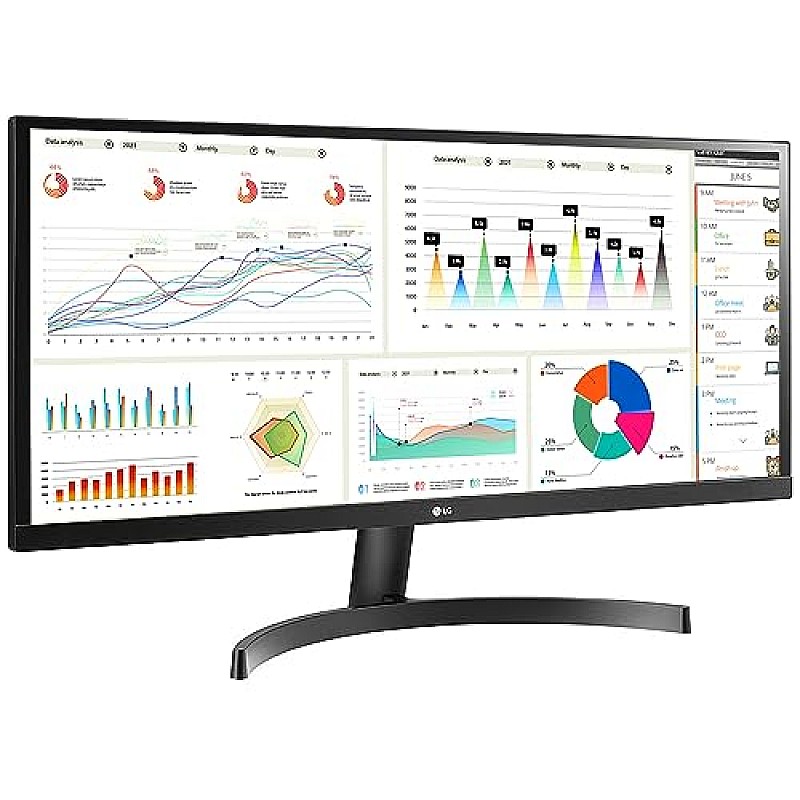 LG Electronics 29 Inch 29Wl500 Ultrawide LCD 2560 X 1080 Pixels IPS Display Monitor- HDR 10 Black