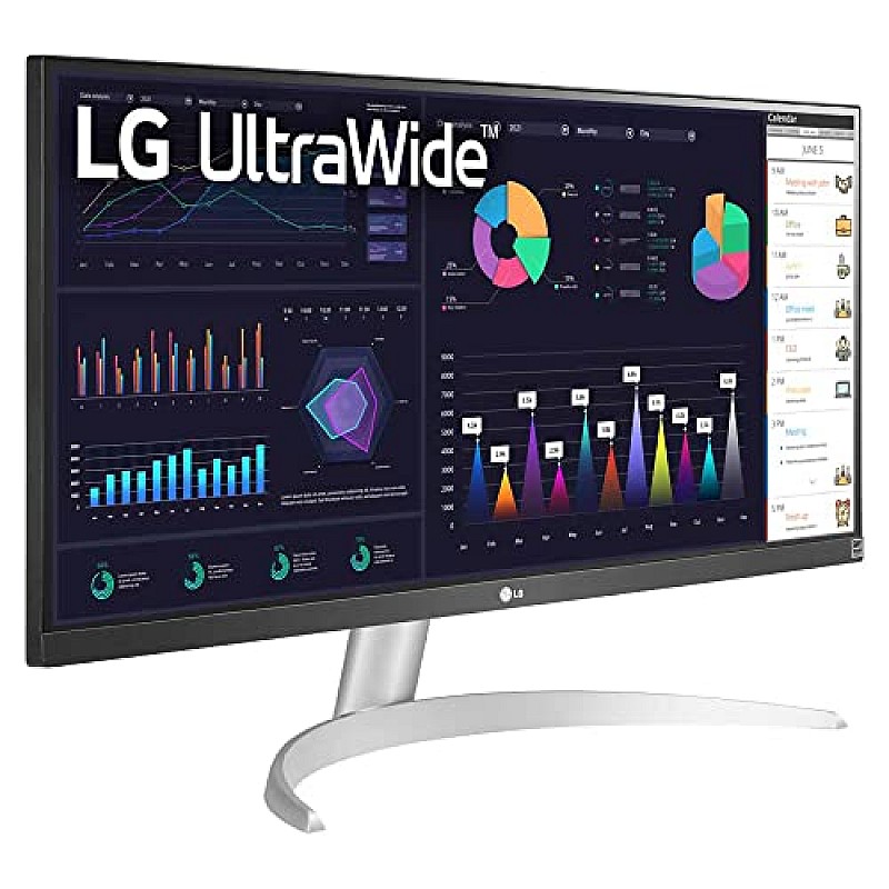 LG Electronics 29 Inch 29Wl500 Ultrawide LCD 2560 X 1080 Pixels IPS Display Monitor- HDR 10 Black