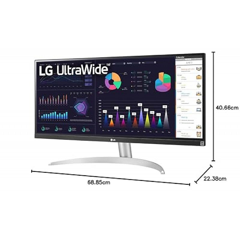 LG Electronics 29 Inch 29Wl500 Ultrawide LCD 2560 X 1080 Pixels IPS Display Monitor- HDR 10 Black