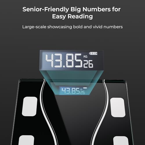 beatXP Black Art Weighing Machine with Backlit LCD Panel Weight Machine for Body Weight beatXP Black Art Weighing Machine with Backlit LCD Panel Weight Machine for Body Weight