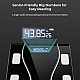 beatXP Black Art Weighing Machine with Backlit LCD Panel  Weight Machine for Body Weight