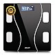 beatXP Black Art Weighing Machine with Backlit LCD Panel  Weight Machine for Body Weight