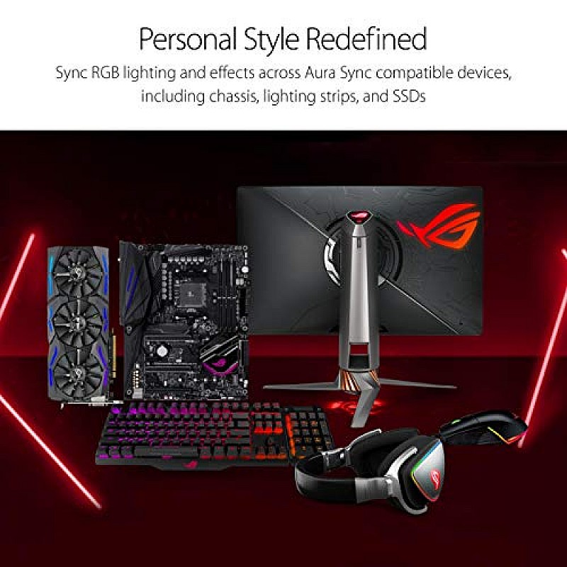 Asus Rog Delta Wired On Ear Headphones with Mic-