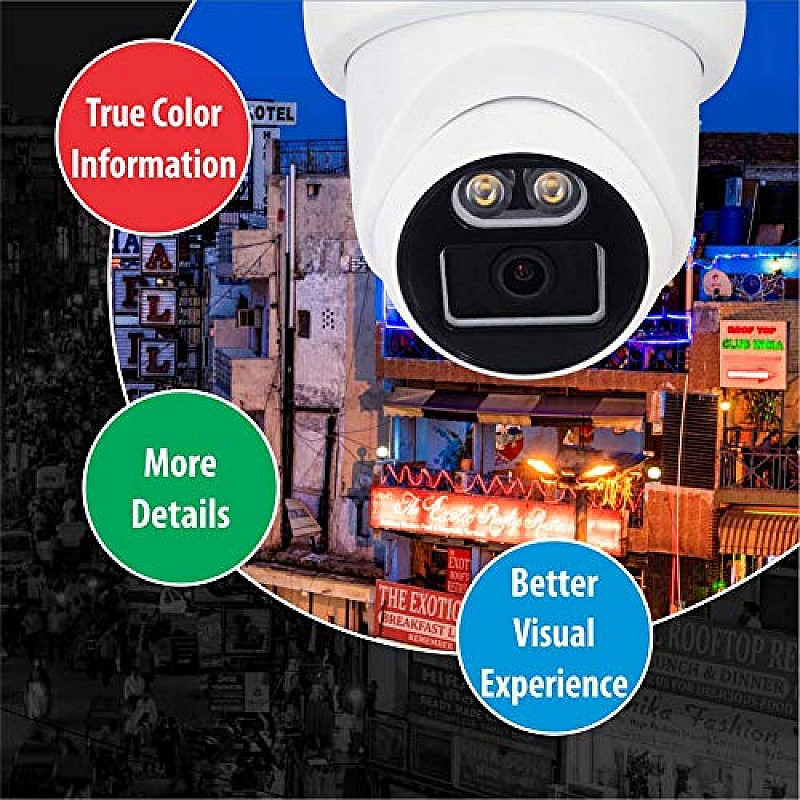 CP PLUS CP-GPC-D24L2-S Infrared 1080p FHD Security Camera White