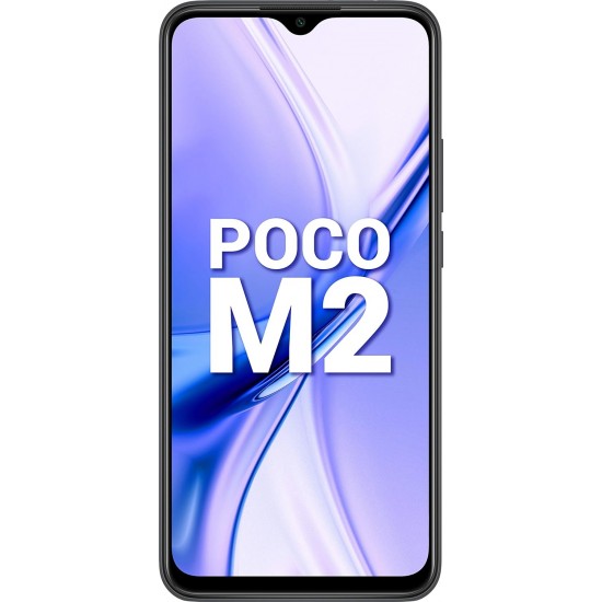 MI Poco M2 (Pitch Black, 6GB RAM, 128GB Storage) Refurbished