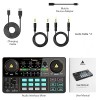 Maono AU-AM200 Audio Interface with DJ Mixer and Sound Card, ALL-IN-ONE Podcast Production Studio for Guitar, 