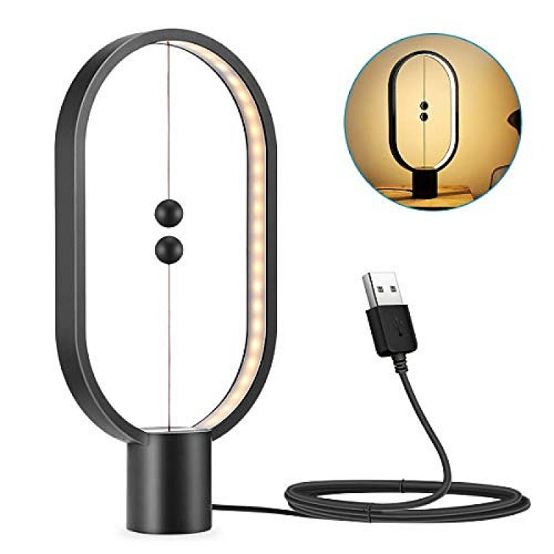 AIRTREE Desk Lamp USB Powered Rechargeable LED Desk Lamp Smart Balance Thermal Switch Eye Protection Designer Desk Lamp