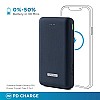 URBN 20000 mAh Lithium Polymer 22.5W Super Fast Charging Ultra Compact Power Bank with Quick Charge Power Delivery (Blue)