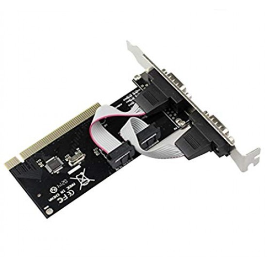 BigPlayer PCI Serial Card (9 Pin), Black