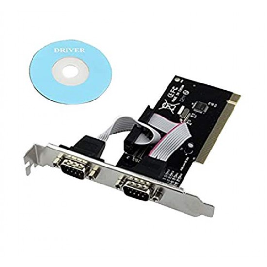 BigPlayer PCI Serial Card (9 Pin), Black