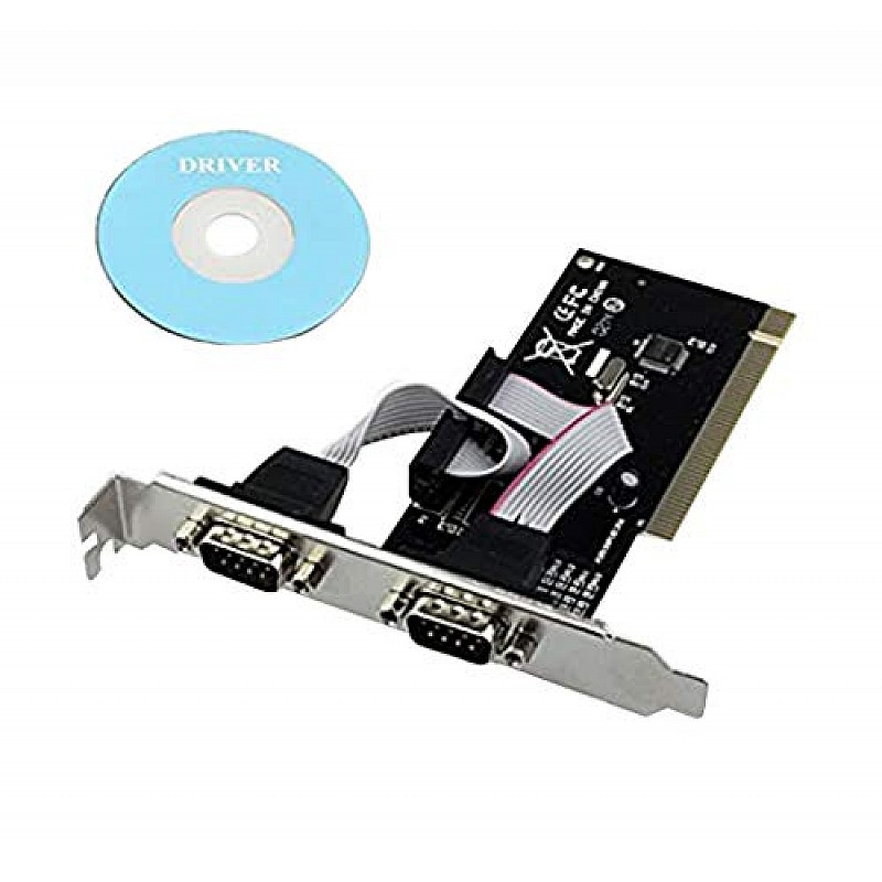 BigPlayer PCI Serial Card (9 Pin), Black