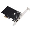 BigPlayer PCI Express Firewire Card Green