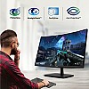 Acer ED270R 27 Inch 1920 X 1080 Pixels Full HD1500 R Curved Gaming LCD Monitor with LED Back Light Technology  Black