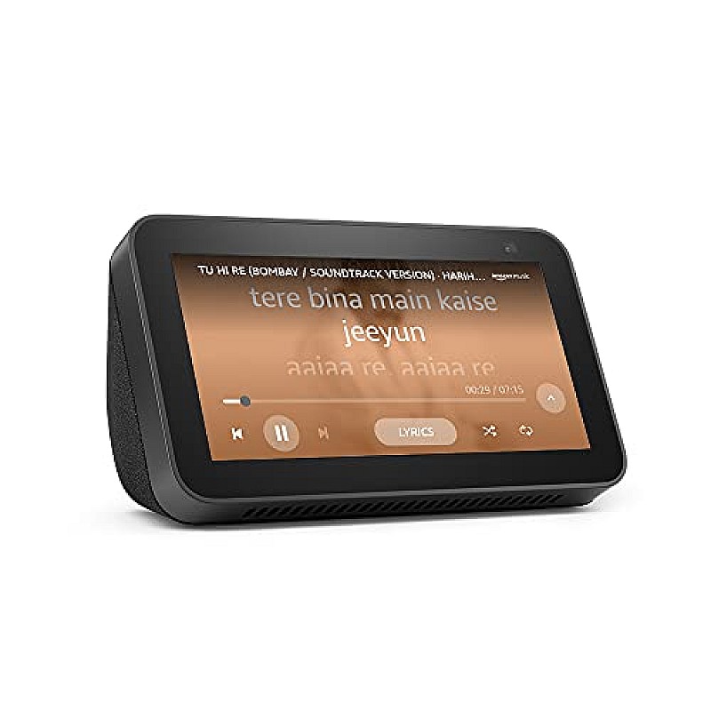 Amazon Echo Show 5 (2nd Gen) - Smart speaker with 5.5" screen, crisp sound and Alexa (Black)