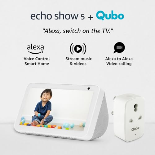 Amazon Echo Show 5 (2nd Gen) - Smart speaker with 5.5" screen, crisp sound and Alexa (Black) Amazon Echo Show 5 (2nd Gen) - Smart speaker with 5.5" screen, crisp sound and Alexa (Black)