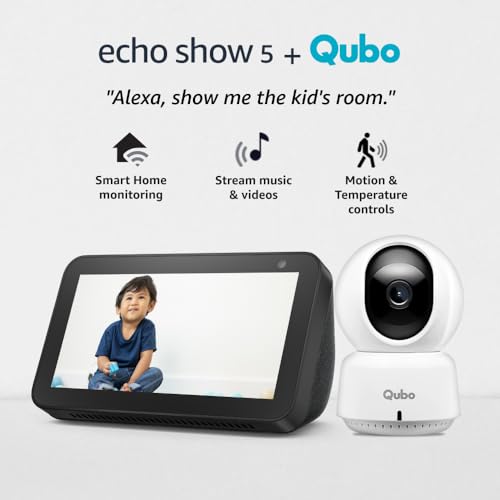 Amazon Echo Show 5 (2nd Gen) - Smart speaker with 5.5" screen, crisp sound and Alexa (Black) Amazon Echo Show 5 (2nd Gen) - Smart speaker with 5.5" screen, crisp sound and Alexa (Black)