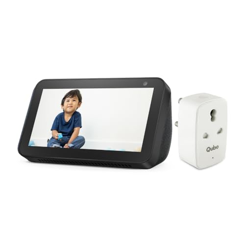 Amazon Echo Show 5 (2nd Gen) - Smart speaker with 5.5" screen, crisp sound and Alexa (Black) Amazon Echo Show 5 (2nd Gen) - Smart speaker with 5.5" screen, crisp sound and Alexa (Black)