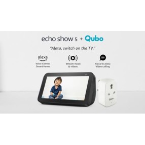Amazon Echo Show 5 (2nd Gen) - Smart speaker with 5.5" screen, crisp sound and Alexa (Black) Amazon Echo Show 5 (2nd Gen) - Smart speaker with 5.5" screen, crisp sound and Alexa (Black)