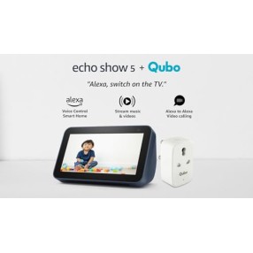 Amazon Echo Show 5 (2nd Gen) - Smart speaker with 5.5" screen, crisp sound and Alexa (Black) Amazon Echo Show 5 (2nd Gen) - Smart speaker with 5.5" screen, crisp sound and Alexa (Black)