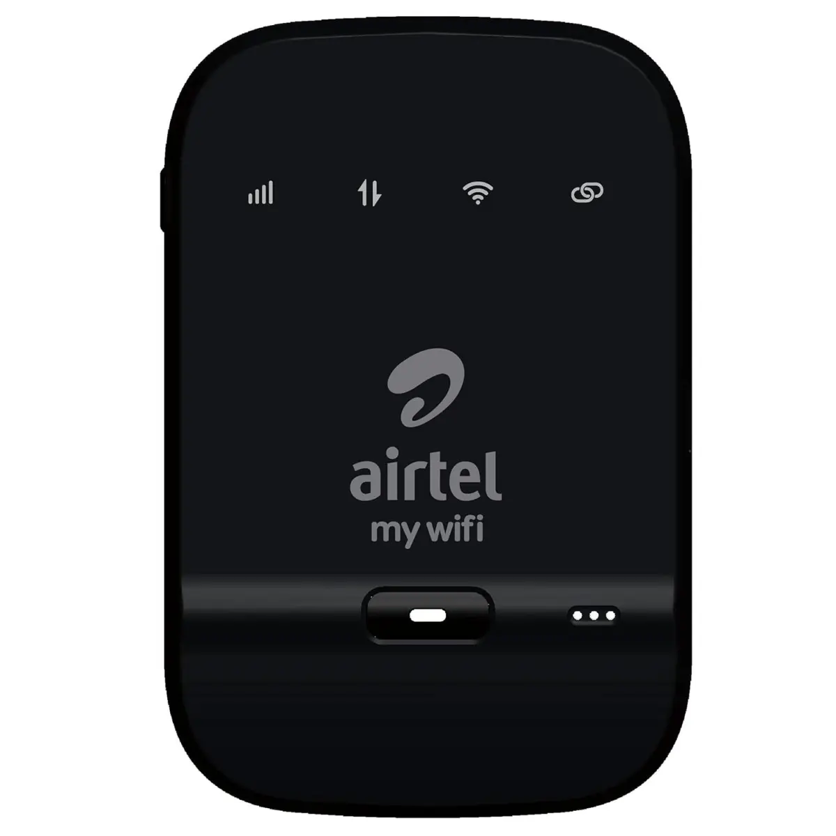 Airtel Xstream Wi-Fi Digitaltv Amf-311 Ww 150 Mbps Single Band Data Card (Black), 4G Hotspot Support with 2300 Mah Battery, Black