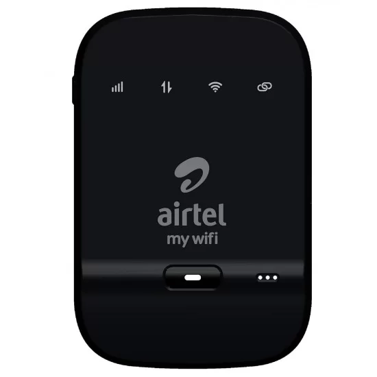 Airtel Xstream Wi-Fi Digitaltv Amf-311 Ww 150 Mbps Single Band Data Card (Black), 4G Hotspot Support with 2300 Mah Battery, Black