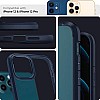 Spigen Ultra Hybrid Back Cover Case for iPhone 12 and iPhone 12 Pro (TPU + Poly Carbonate Navy Blue)